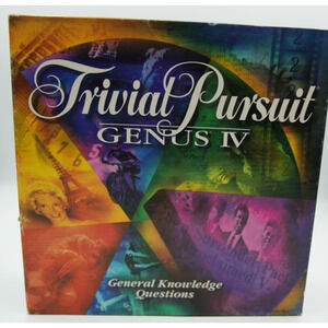 Trivial Pursuit Board Game Genus IV - General Knowledge Questions New Sealed